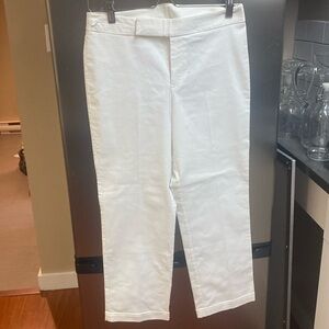 Mexx classic white cropped pants